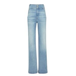 EUC Veronica Beard Vira Wide Leg Jeans Size 29/8 *Pale Stone